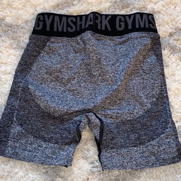 Gymshark Flex Black and Gray Marl Shorts - Picture 4 of 5